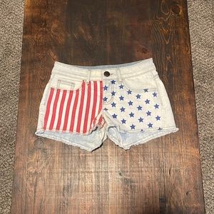American Flag Shorts - Size 3